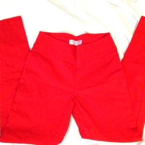 No Boundaries Leggings Red Size S